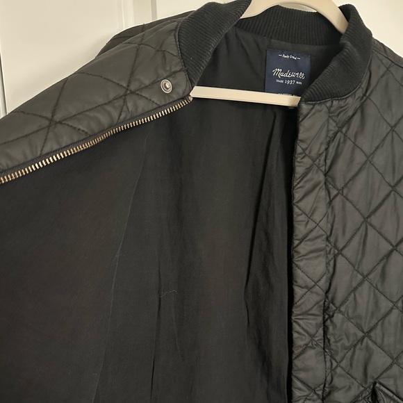 Madewell quilted bomber jacket - Picture 4 of 6